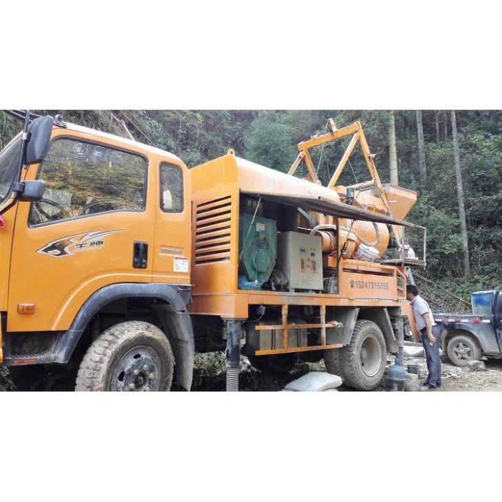 concrete mixer and pump(001)